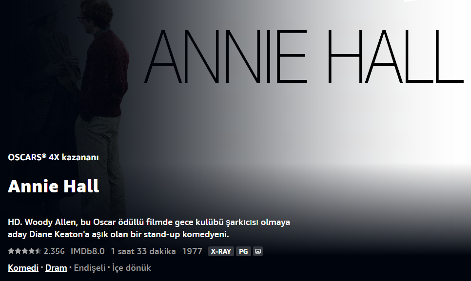 Annie Hall - 1977