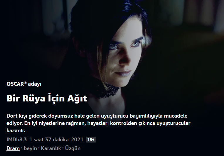 Bir Rüya için Ağıt (Requiem for a Dream) - 2000